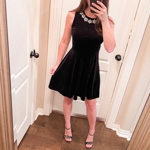 Black Velvet Dress